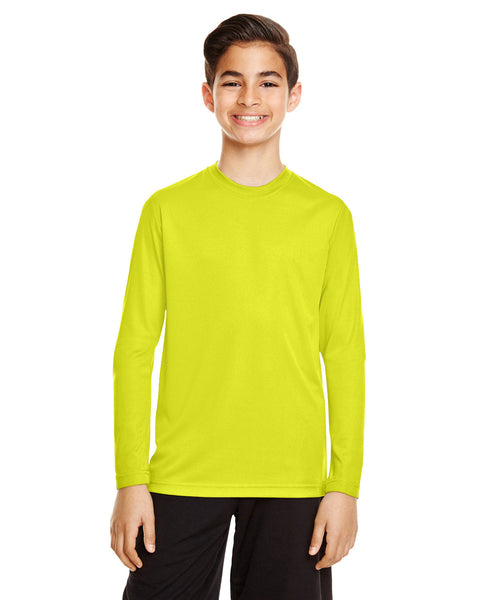 Team 365 TT11YL Youth Zone Performance Long-Sleeve T-Shirt