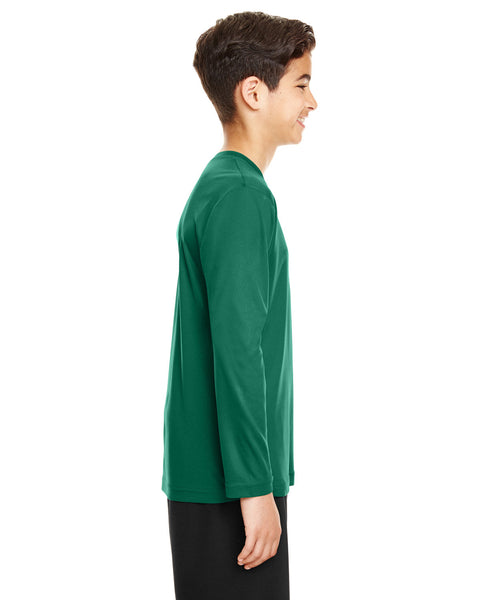 Team 365 TT11YL Youth Zone Performance Long-Sleeve T-Shirt