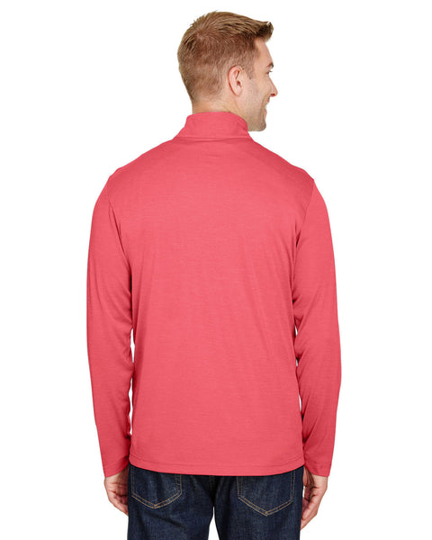 Team 365 TT31H Men's Zone Sonic Heather Performance Quarter-Zip