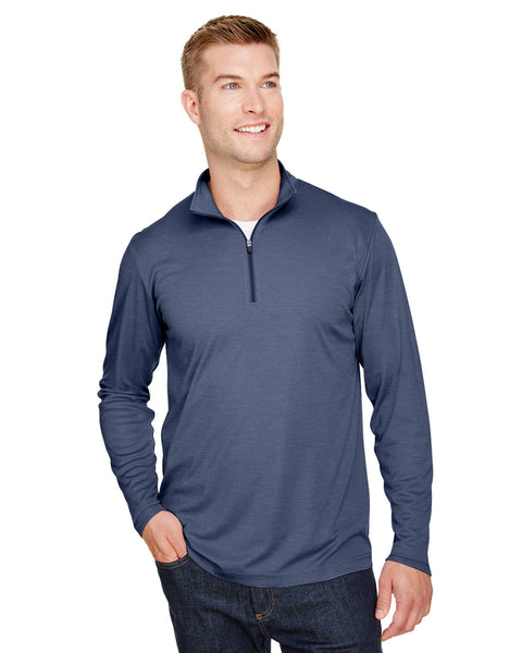 Team 365 TT31H Men's Zone Sonic Heather Performance Quarter-Zip