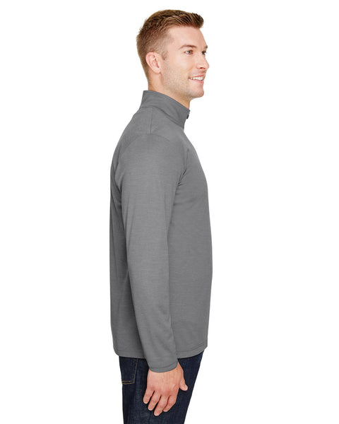 Team 365 TT31H Men's Zone Sonic Heather Performance Quarter-Zip