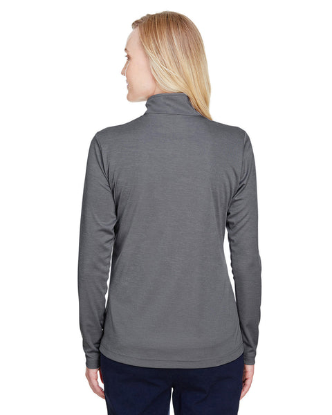 Team 365 TT31HW Ladies' Zone Sonic Heather Performance Quarter-Zip