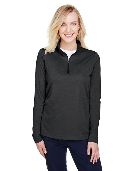 Team 365 TT31HW Ladies' Zone Sonic Heather Performance Quarter-Zip