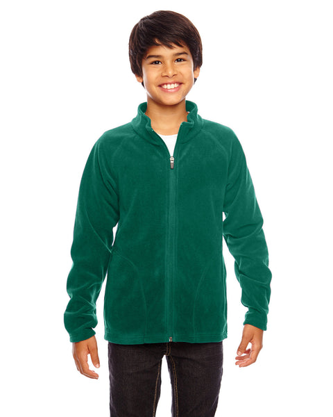 Team 365 TT90Y Chaqueta de microforro polar para jóvenes Campus