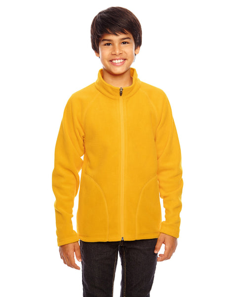 Team 365 TT90Y Chaqueta de microforro polar para jóvenes Campus