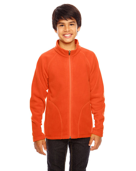 Team 365 TT90Y Chaqueta de microforro polar para jóvenes Campus