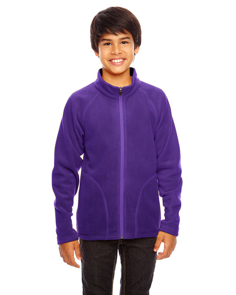 Team 365 TT90Y Youth Campus Microfleece Jacket