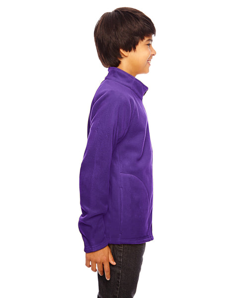 Team 365 TT90Y Youth Campus Microfleece Jacket