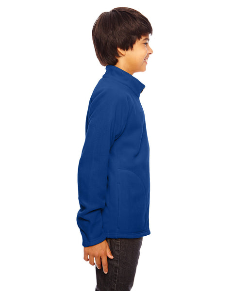 Team 365 TT90Y Youth Campus Microfleece Jacket