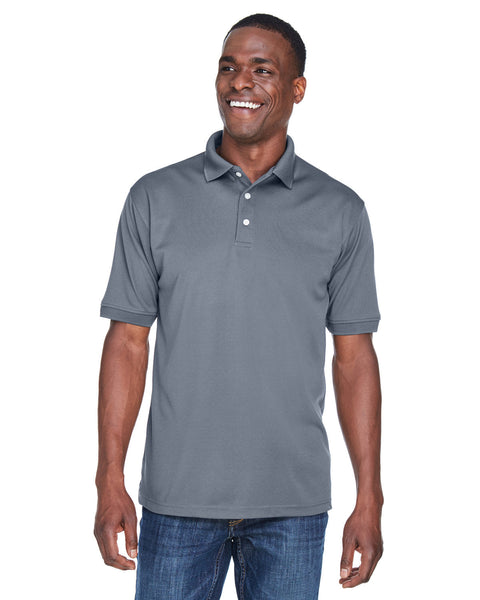 UltraClub U8315 Men's PlatinumPerformance Piqu Polo with TempControl Technology