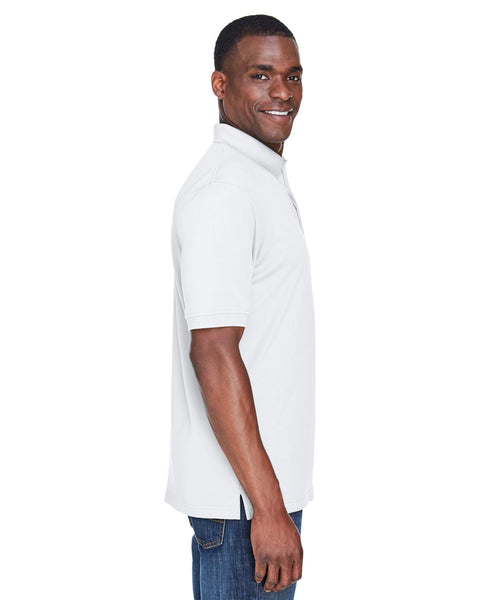 UltraClub U8315 Men's PlatinumPerformance Piqu Polo with TempControl Technology