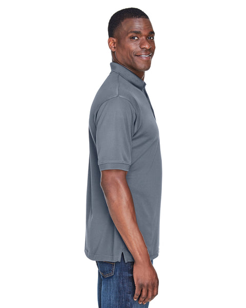 UltraClub U8315 Men's PlatinumPerformance Piqu Polo with TempControl Technology