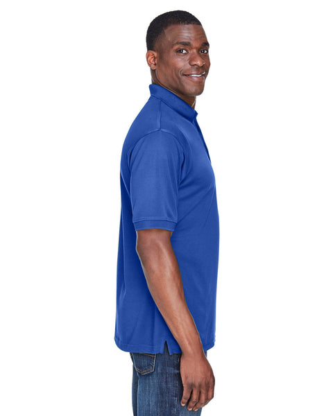 UltraClub U8315 Men's PlatinumPerformance Piqu Polo with TempControl Technology