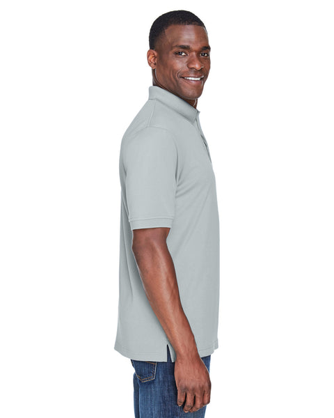 UltraClub U8315 Men's PlatinumPerformance Piqu Polo with TempControl Technology