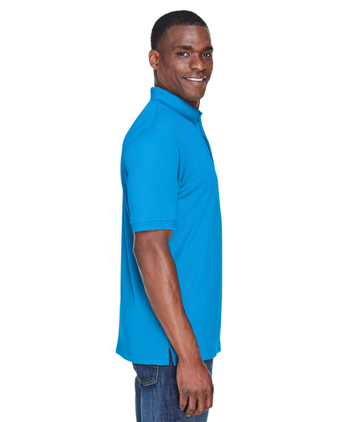 UltraClub U8315 Men's PlatinumPerformance Piqu Polo with TempControl Technology