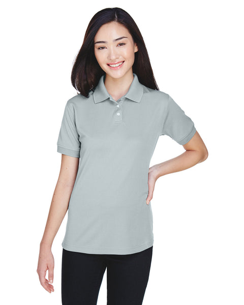 UltraClub U8315L Ladies' Platinum Performance Piqu Polo with TempControl Technology