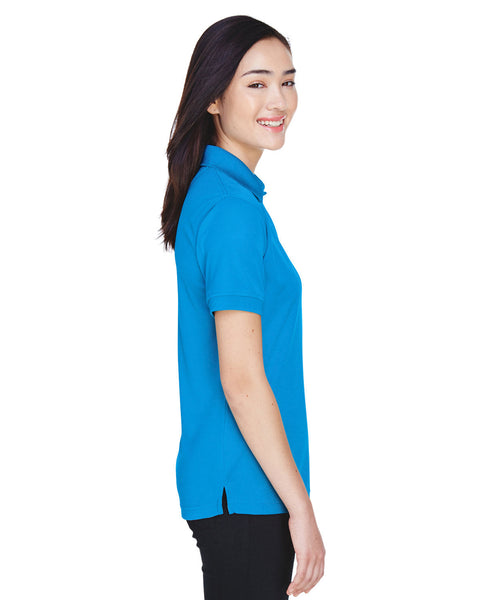 UltraClub U8315L Ladies' Platinum Performance Piqu Polo with TempControl Technology