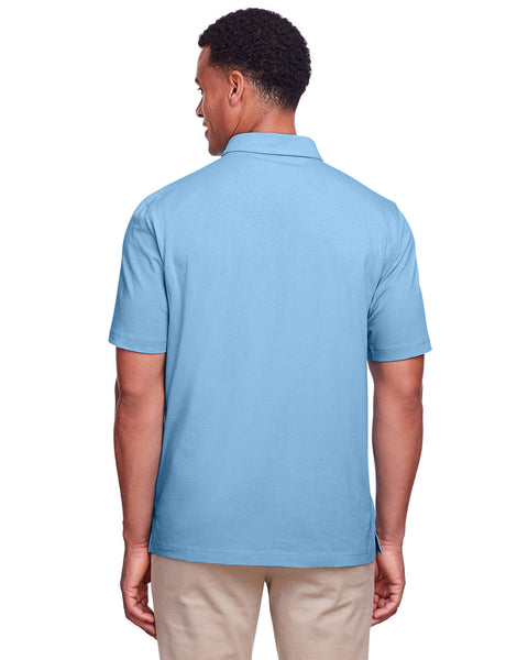 UltraClub UC105 Polo de rendimiento de algodón elástico Lakeshore para hombre