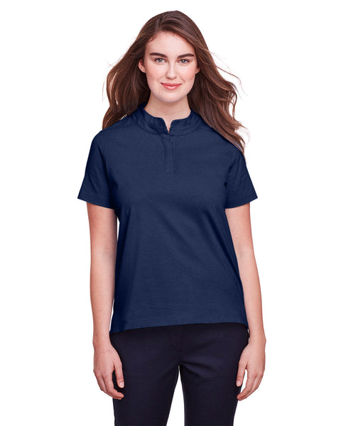 UltraClub UC105W Polo de alto rendimiento de algodón elástico Lakeshore para mujer