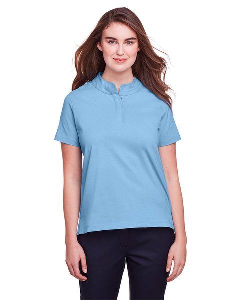 UltraClub UC105W Polo de alto rendimiento de algodón elástico Lakeshore para mujer