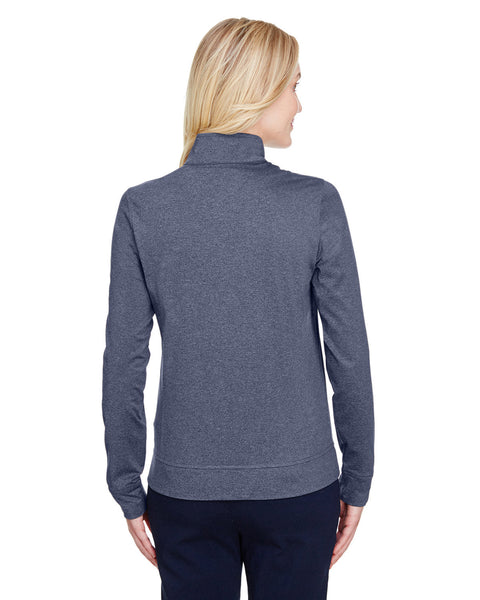 UltraClub UC400W Ladies' Navigator Heather Performance Full-Zip