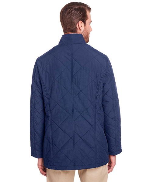 UltraClub UC708 Men's Dawson Quilted Hacking Jacket