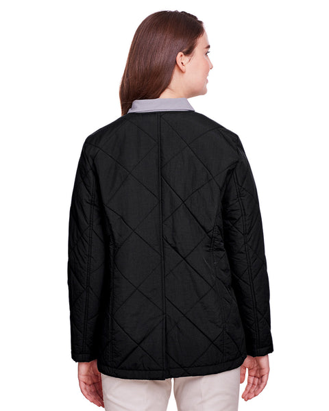 UltraClub UC708W Ladies' Dawson Quilted Hacking Jacket