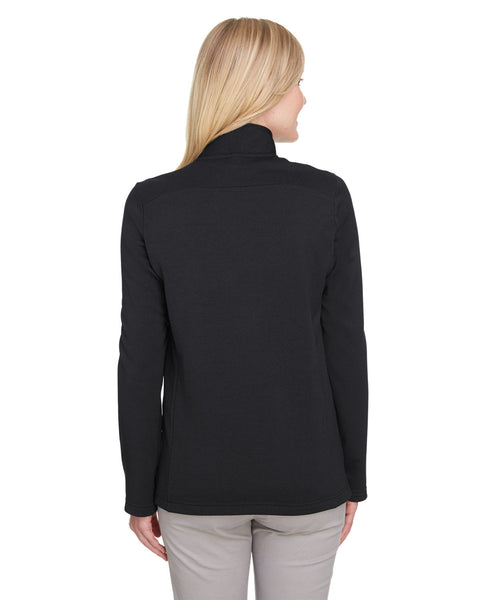 UltraClub UC792W Ladies' Coastal Pique Fleece Quarter-Zip