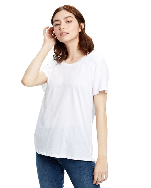 US Blanks US115 Ladies' Short-Sleeve Loose Fit Boyfriend Tee