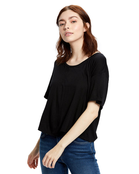 US Blanks US309 Ladies' Boxy Open Neck Top