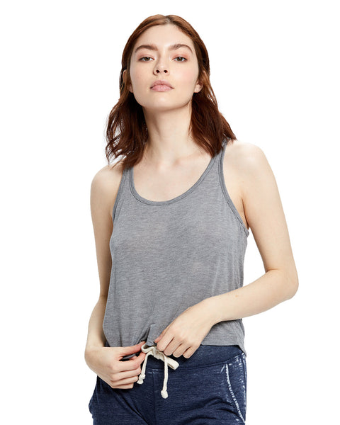 US Blanks US510 Ladies' Sheer Cropped Racer Tank