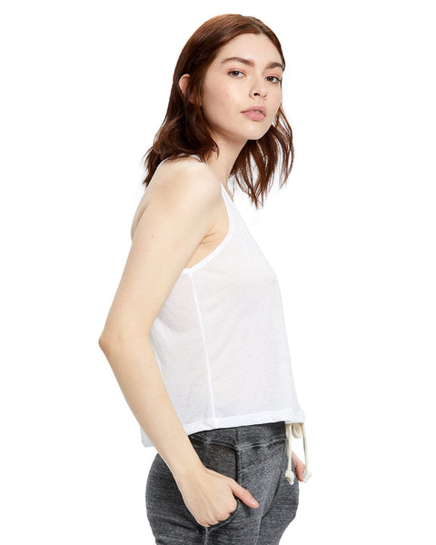 US Blanks US510 Ladies' Sheer Cropped Racer Tank