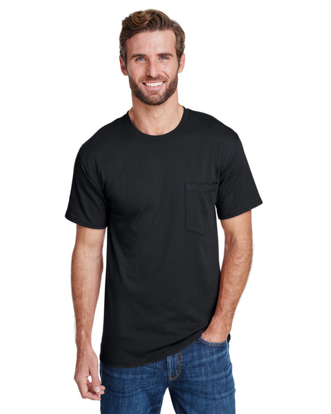 Hanes W110 - Camiseta con bolsillo para ropa de trabajo para adultos